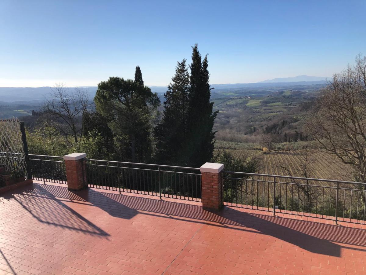 Appartamento Con Vista Sulle Colline Toscane 몬테스페르톨리 외부 사진