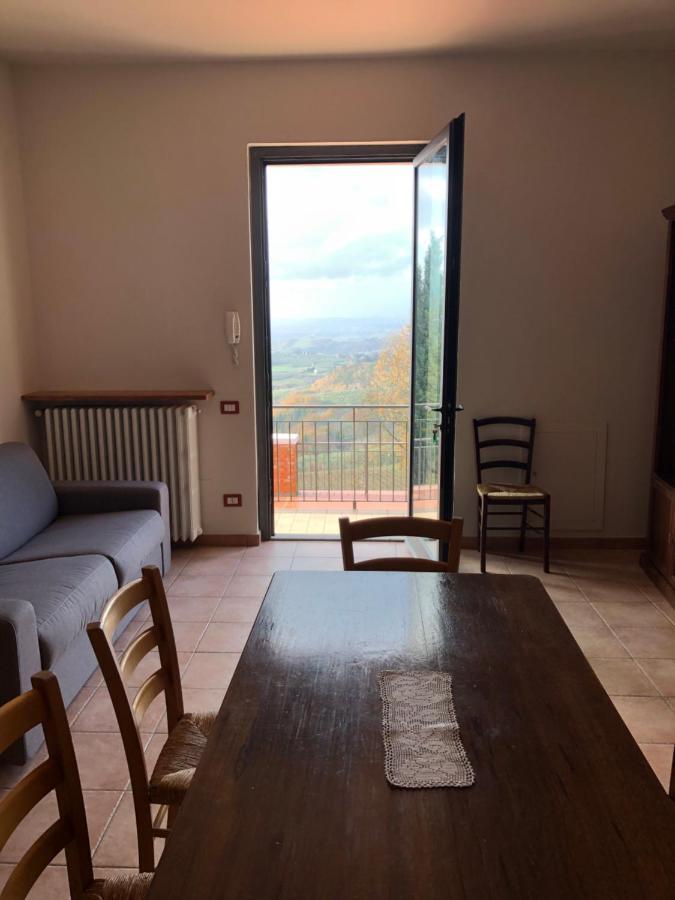 Appartamento Con Vista Sulle Colline Toscane 몬테스페르톨리 외부 사진