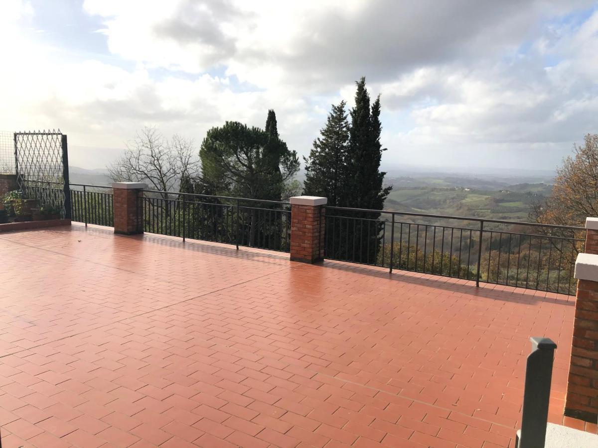 Appartamento Con Vista Sulle Colline Toscane 몬테스페르톨리 외부 사진